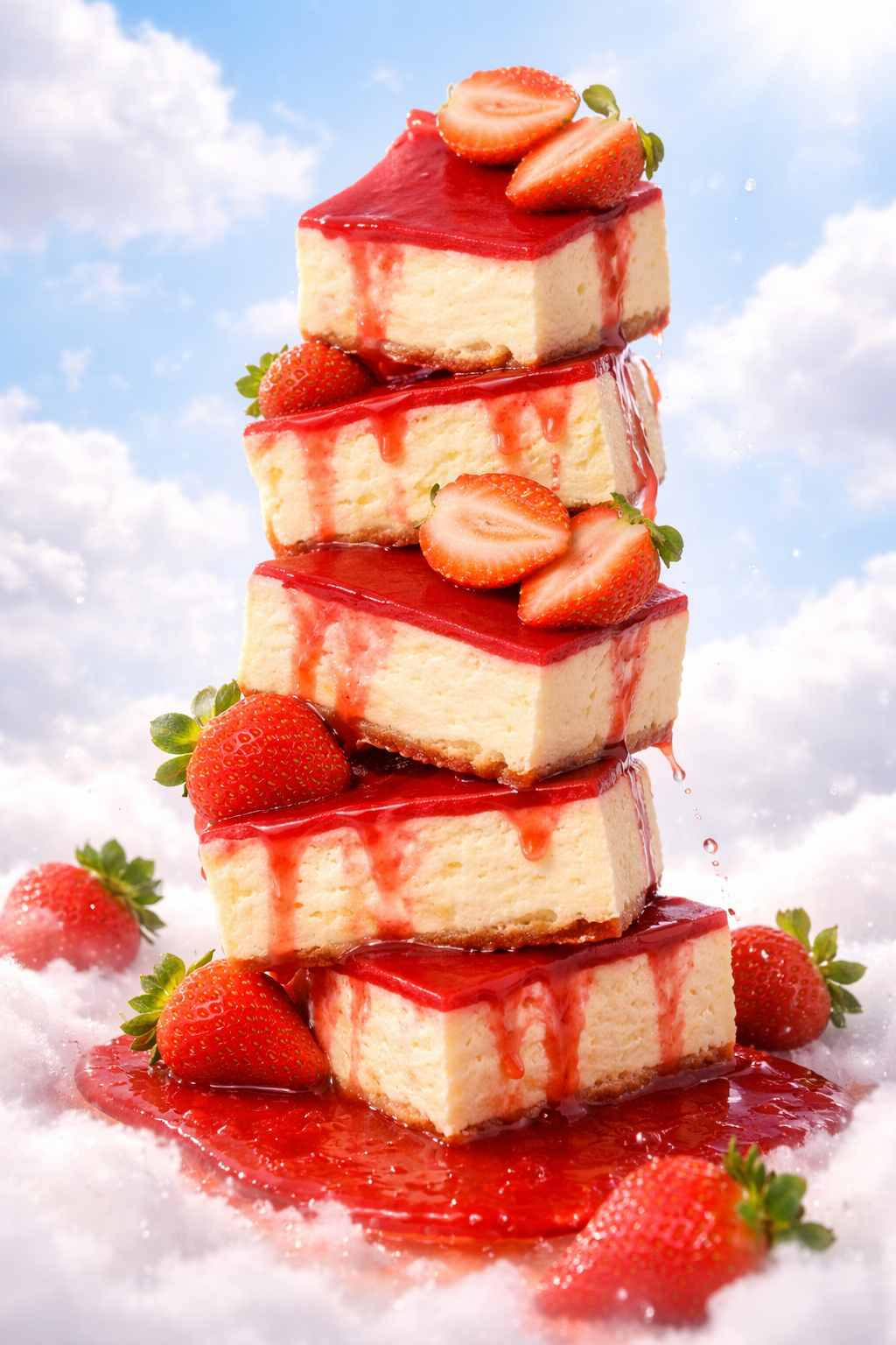Strawberry Cheeeesecake (pack of 8)